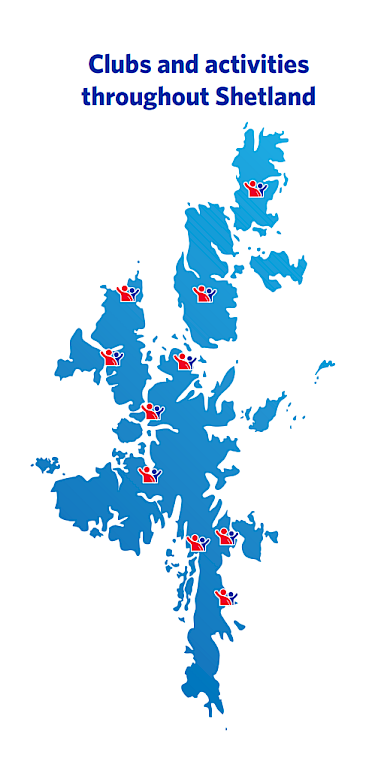 Clubs and activities throughout Shetland