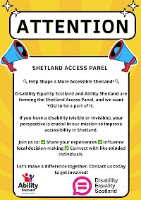 Join the Shetland Access Panel!